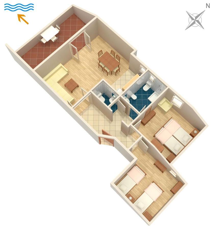Apartments With A Parking Space Njivice, Krk - 5427 Екстер'єр фото
